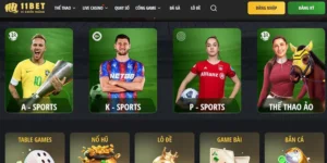 11BET - Cược thể thao, bóng đá thắng lớn, nhận đến 10 triệu 3 11BET