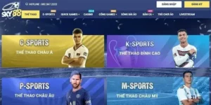 Cá cược bóng đá Sky88 cực vui tại nền tảng uy tín hàng đầu 4 Sky88